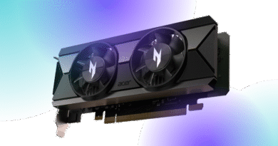 Acer introduces AI-powered graphics cards for gamers and creators, offering up to 30% more FPS, lower latency, and 8K support for gaming and content creation.